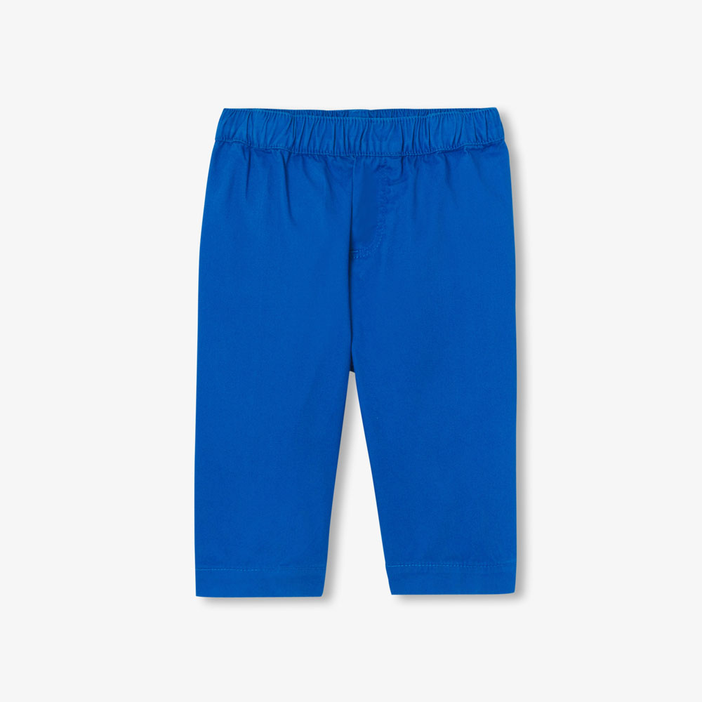 Baby boy trousers in twill