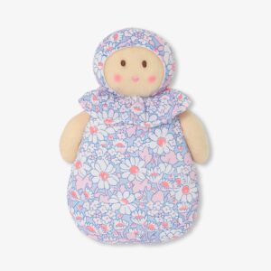 Joséphine Liberty fabric rattle doll