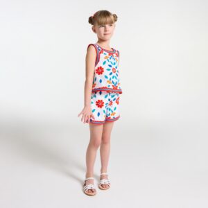 Girl poplin shorts