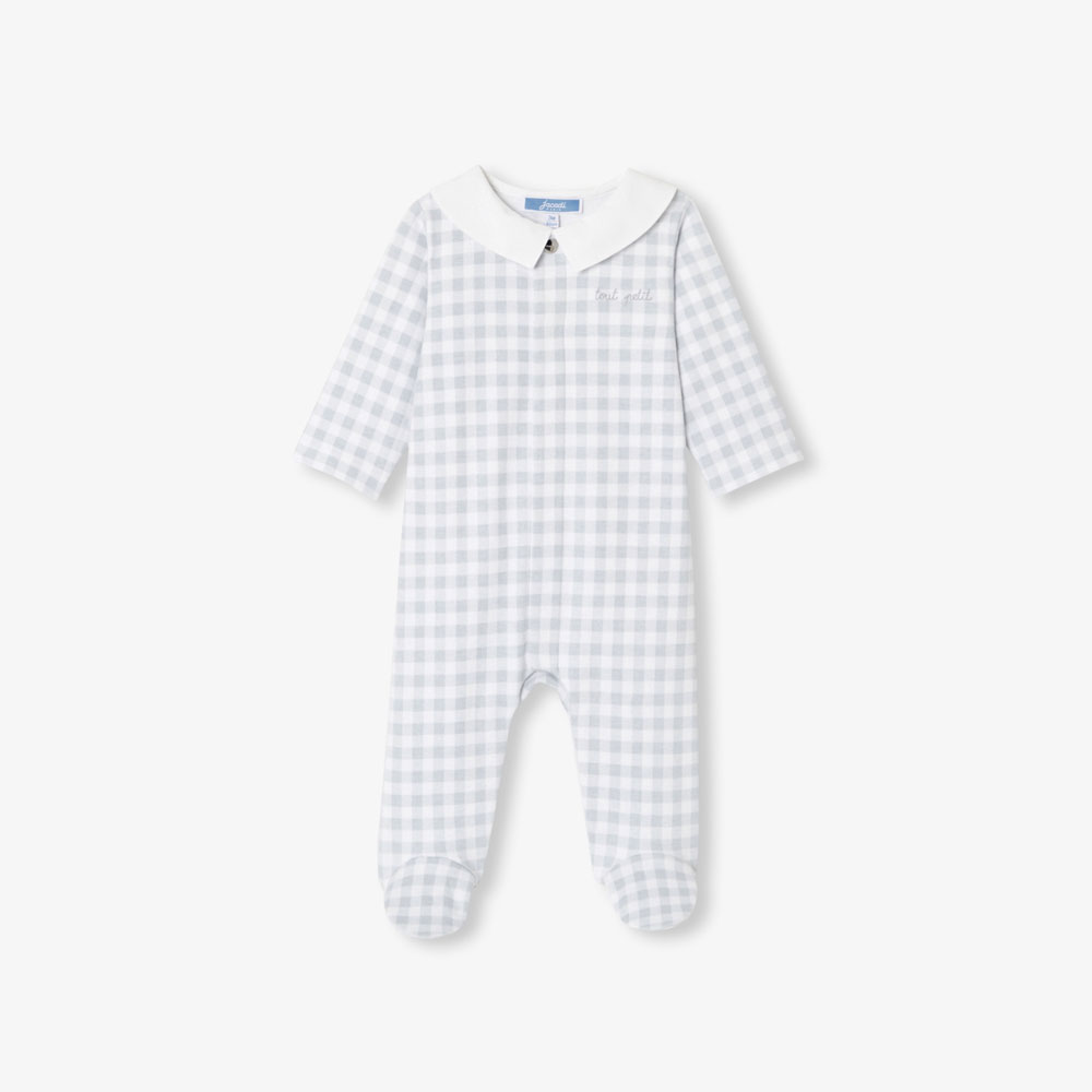 Baby gingham pyjamas