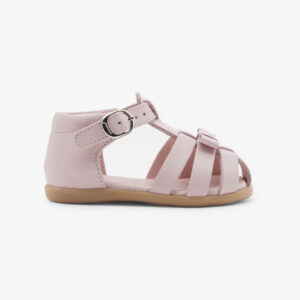 Baby girl leather sandals
