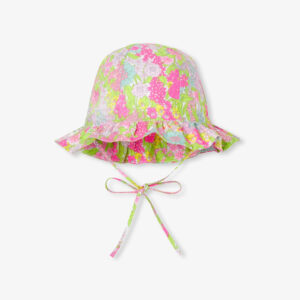 Baby girl hat in Liberty fabric