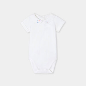 Baby boy short-sleeved bodysuit