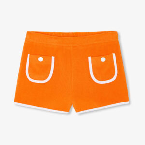 Girl French terry cloth shorts
