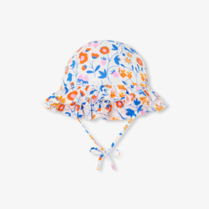 Baby girl hat in Liberty fabric