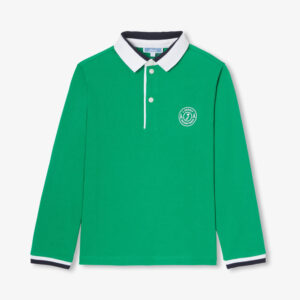 Boy polo shirt in cotton piqué