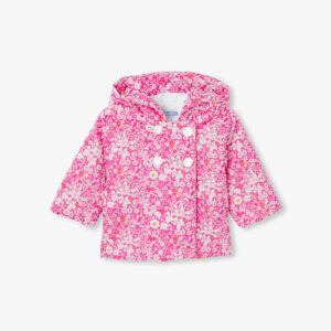 Baby girl burnous in Liberty fabric