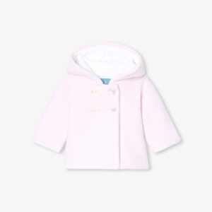 Baby girl lined burnous jacket