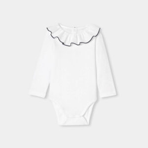 Baby girl bodysuit in cotton jersey