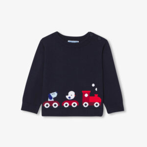 Baby boy cotton sweater