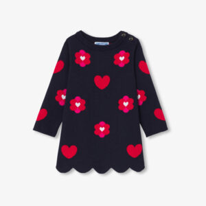 Baby girl knit dress