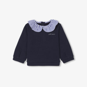 Baby girl fleece sweater