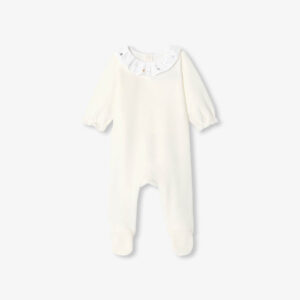 Baby girl velvet pyjamas