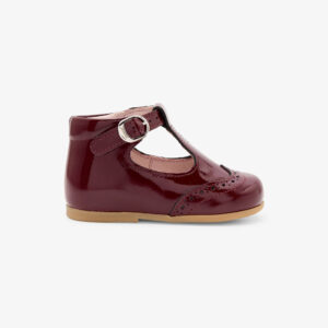 Baby girl first steps t-bars shoes
