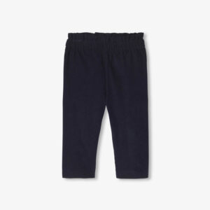 Baby girl trousers in milleraies velvet