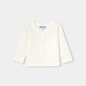 Baby boy jersey cardigan