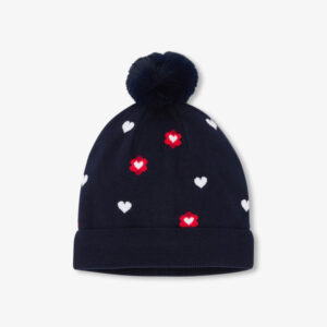 Girl microfleece-lined hat
