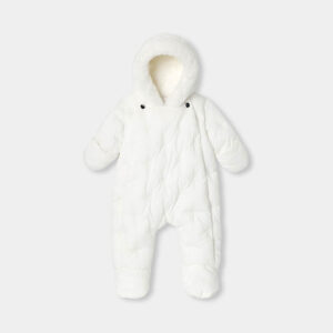 Baby girl heart pattern pramsuit