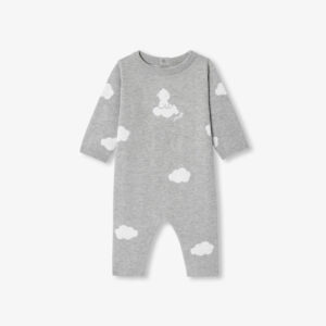 Baby boy knit jumpsuit