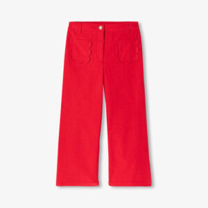 Girl velvet milleraies trousers