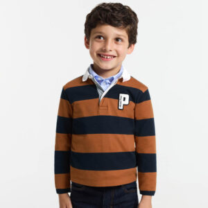 Boy rugby polo shirt