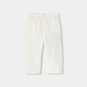Baby girl velvet trousers