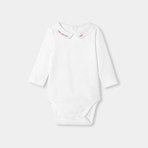 My first Christmas long-sleeved baby bodysuit