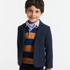 Boy jacket in Italian wool