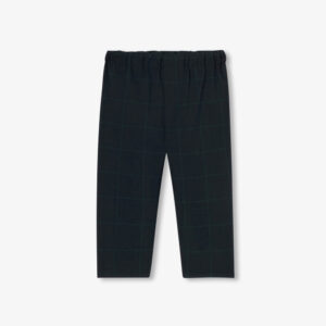 Baby boy plaid flannel trousers