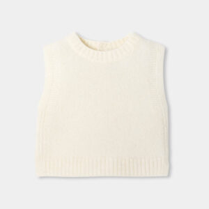 Baby girl sleeveless jumper