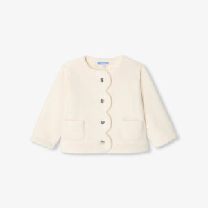 Baby girl fleece cardigan