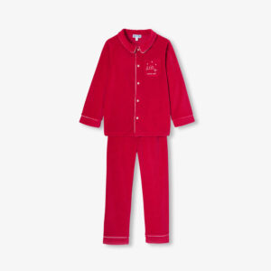 Boy velvet Holiday pajamas