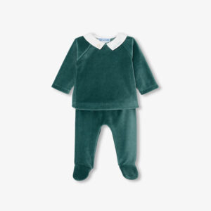 Baby boy velvet comfort set