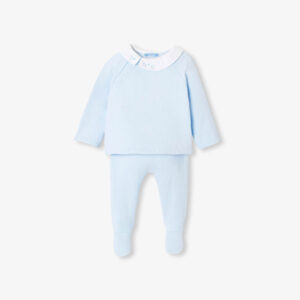 Baby boy comfort set in double-sided jersey