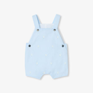 Baby boy Oxford short dungarees