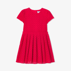 Girl French embroidery dress