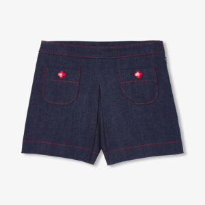 Girl denim skirt shorts