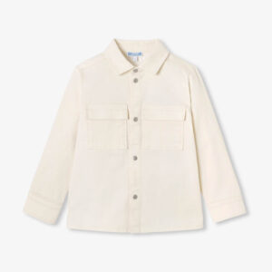 Children's cotton twill overshirt