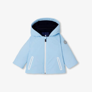 Baby boy raincoat in water-repellent canvas