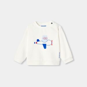 Baby boy fleece sweatshirt