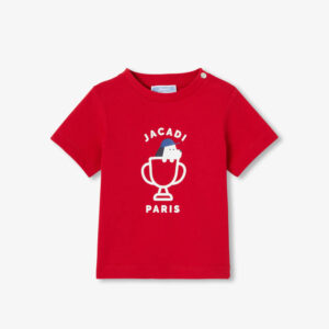 Baby boy short-sleeved cotton T-shirt