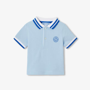 Baby boy short-sleeved polo shirt