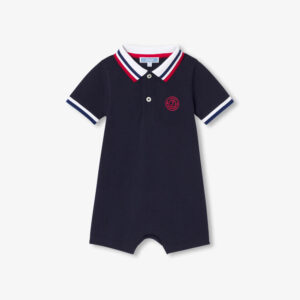 Baby boy polo shirt jumpsuit