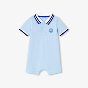 Baby boy polo shirt jumpsuit