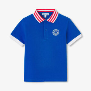 Children's cotton polo shirt