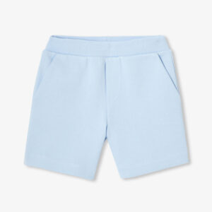 Boys' double-sided piqué fleece shorts