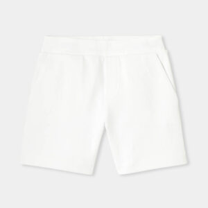 Boys' double-sided piqué fleece shorts