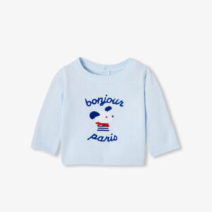 Baby boy cotton jumper