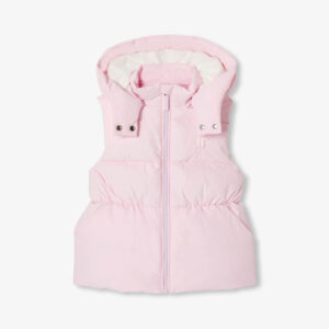 Girl sleeveless puffer jacket
