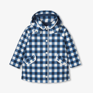 Girl gingham coat